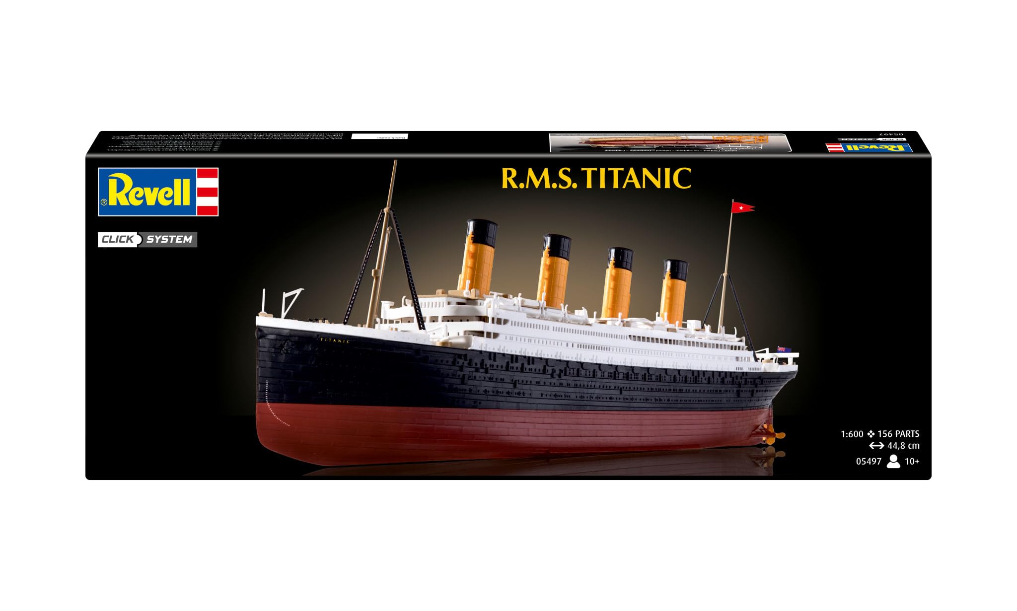 Revell R.M.S. Titanic Model Kit 1:600 Scale with Innovative Click System