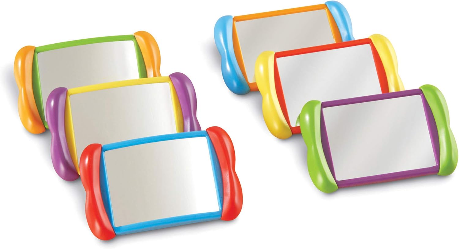 Learning Resources All About Me 2-in-1 Mirrors - Double-Sided Fun for Toddlers 1