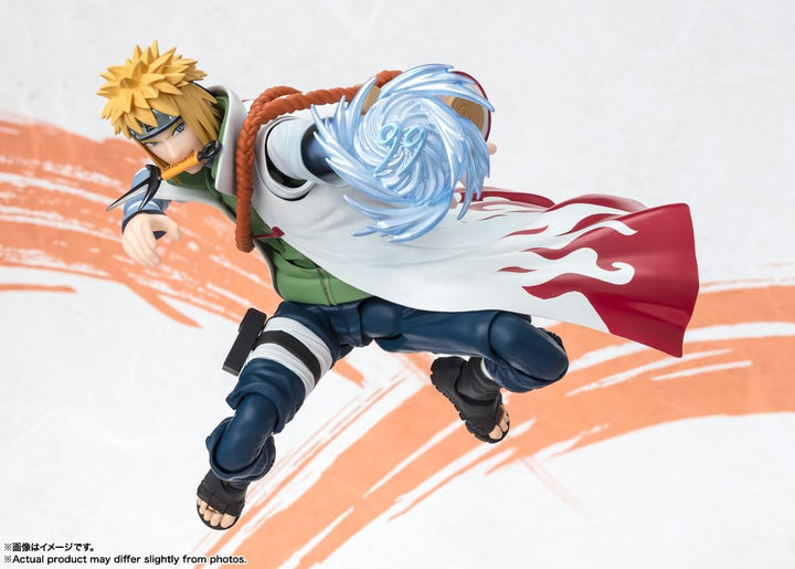 TAMASHII NATIONS Naruto Minato Namikaze NARUTOP99 Edition Action Figure - S.H.Figuarts Collectible