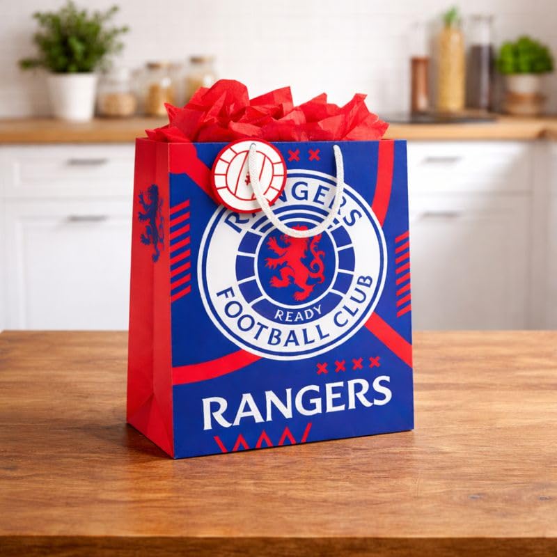 Danilo Promotions LTD Glasgow Rangers FC Medium Gift Bag | Official Merchandise | Textile 4
