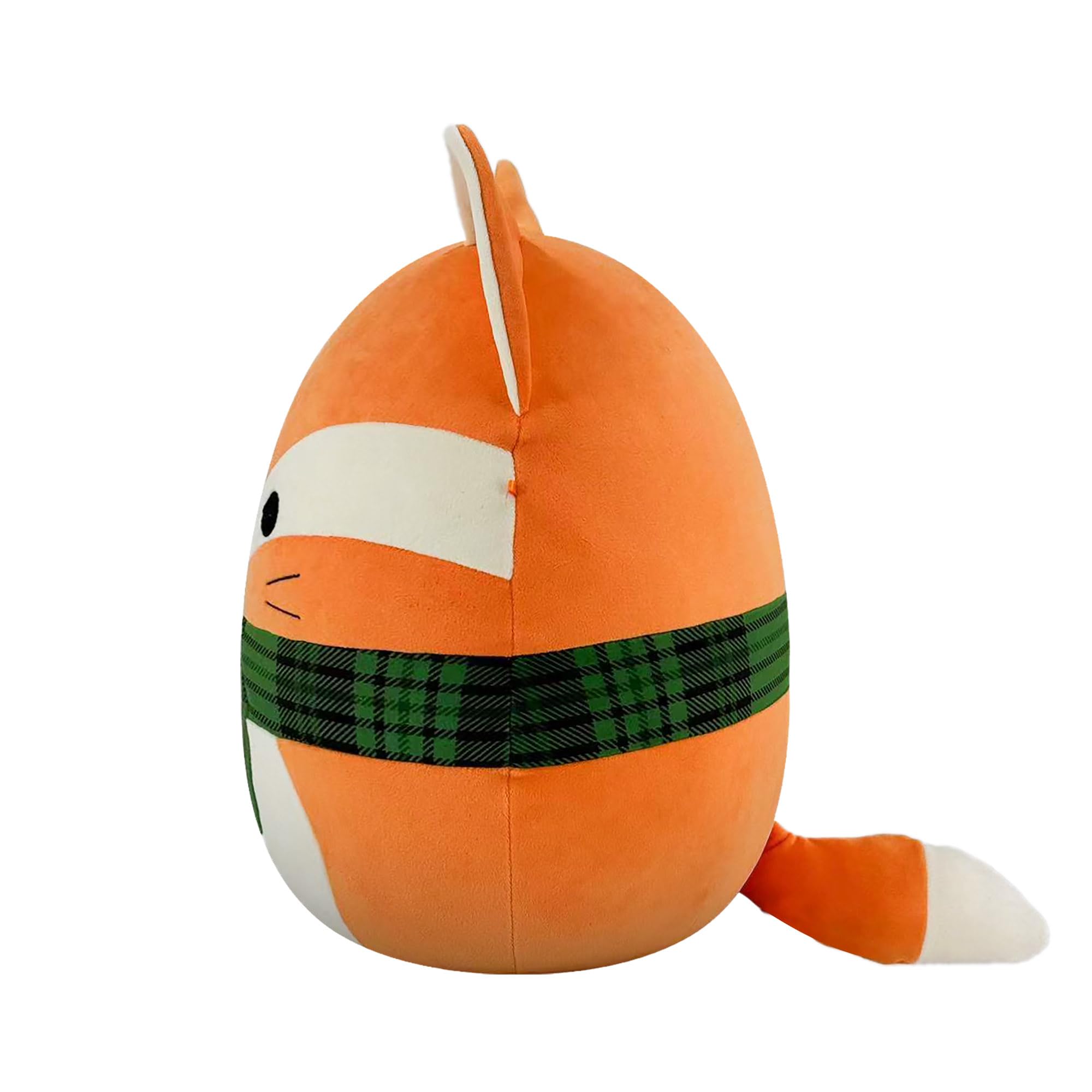 Squishmallows James the Orange Fox 14" Plush - Amazon Exclusive with Plaid Scarf 5