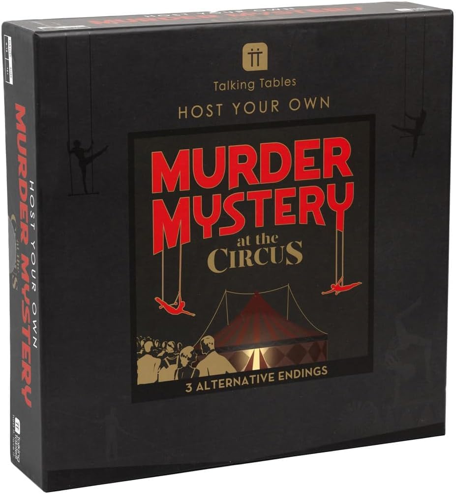 Talking Tables Circus Themed Murder Mystery Game for 5-12 Players 1