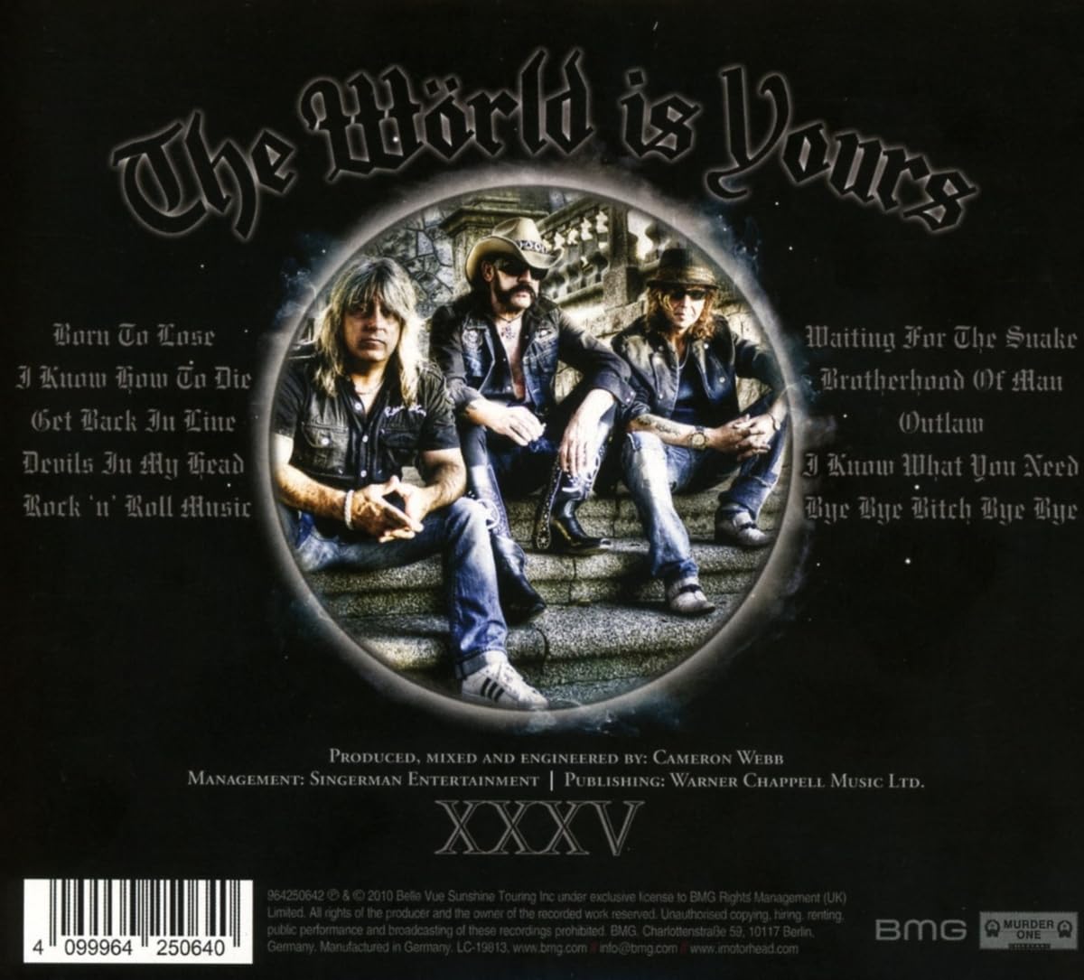 Motörhead - The World Is Yours [CD]