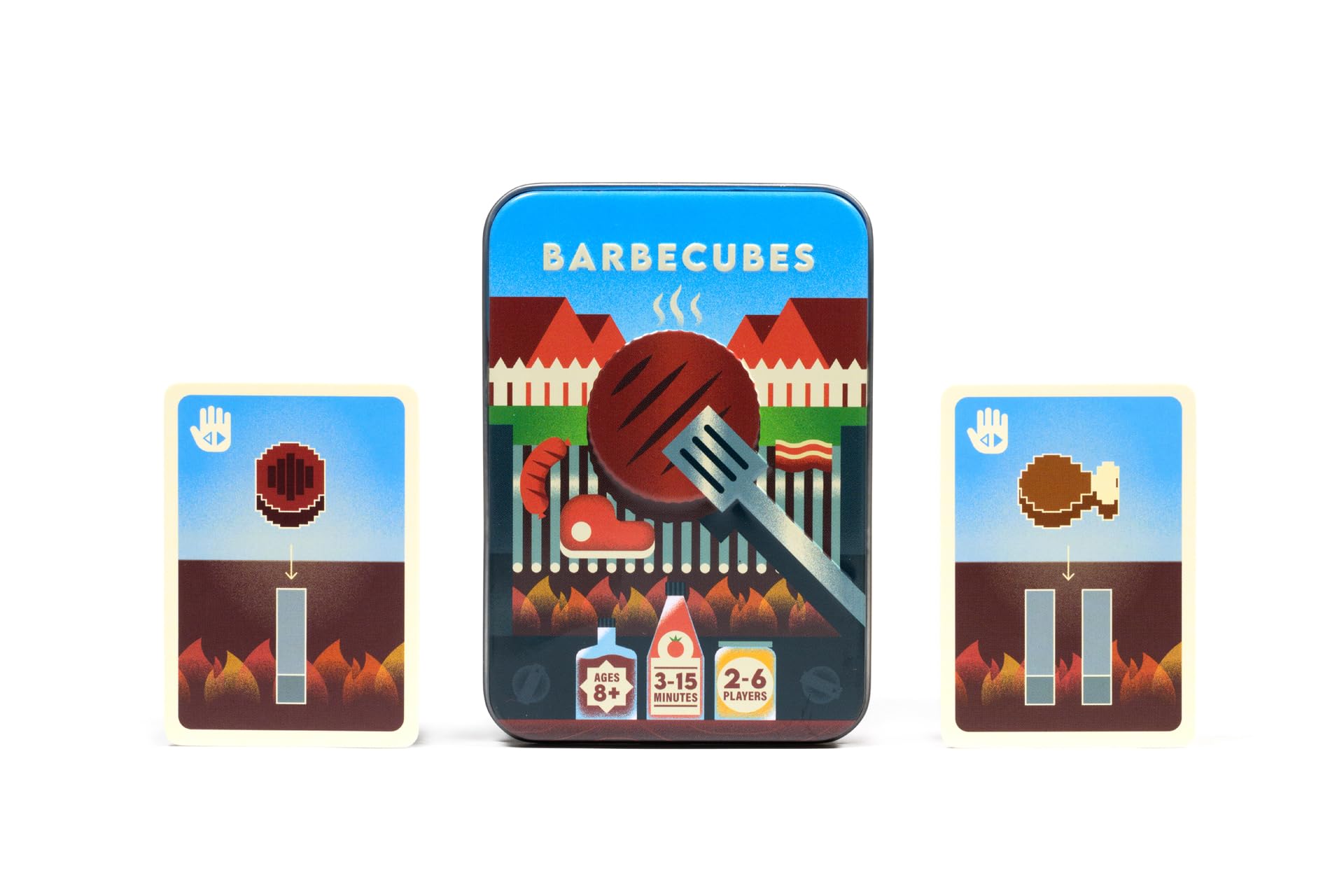 Alley Cat Games Barbecubes - Meat Edition | Dexterity Stacking Game | Ages 8+ 6