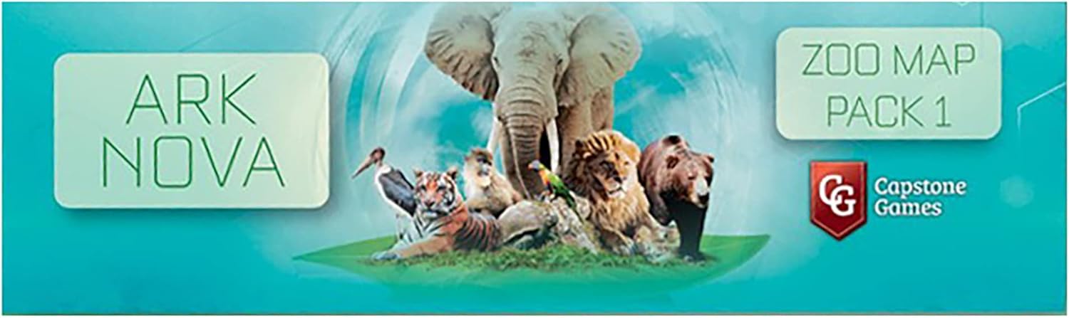 Ark Nova: Zoo Map Pack 1 - Game Accessory Pack by Capstone Games 1