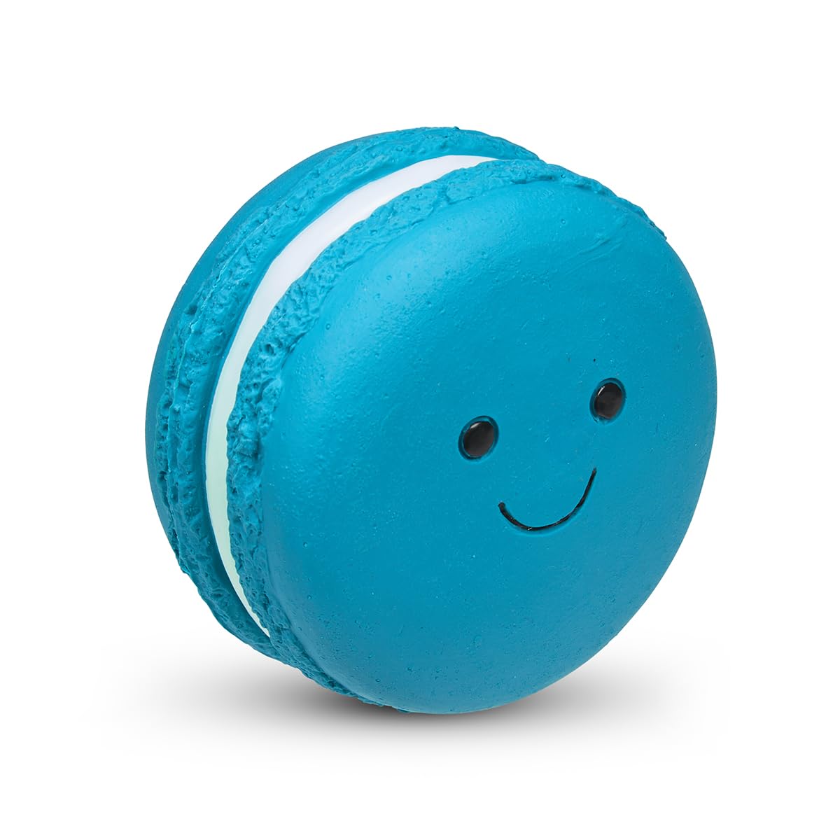 Petface Macaron Latex Dog Toy - Soft Chew | Built-in Squeaker | Blue 5