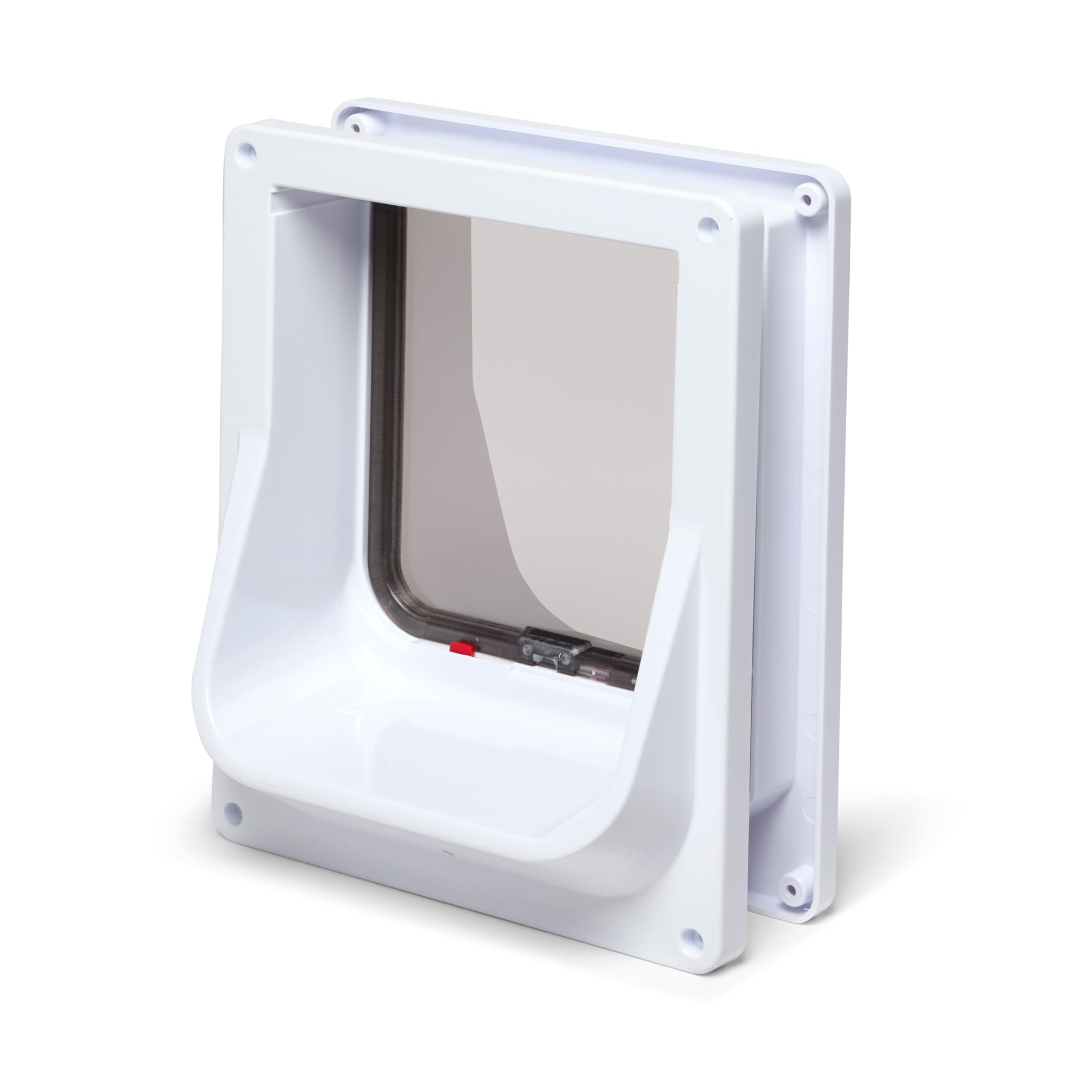 Pet Mate Electromagnetic Cat Flap - Exclusive Entry | Weatherproof | White 5