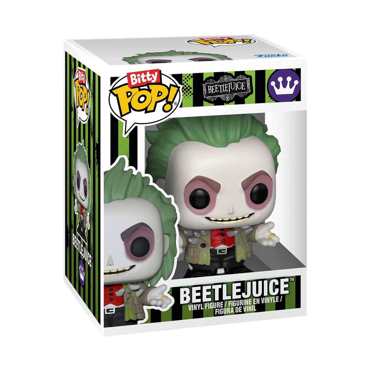 Funko Pop! Bitty Town: Beetlejuice and Dante's Inferno Room Vinyl Figure Set 3