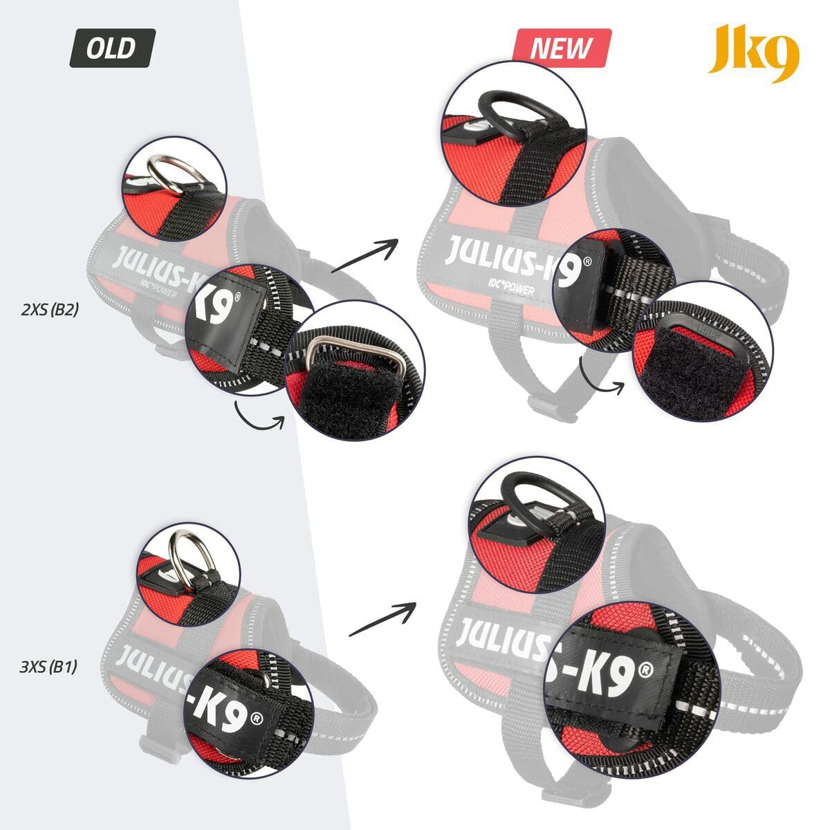 Julius-K9 Powerharness - XS/Mini-Mini, Anthracite