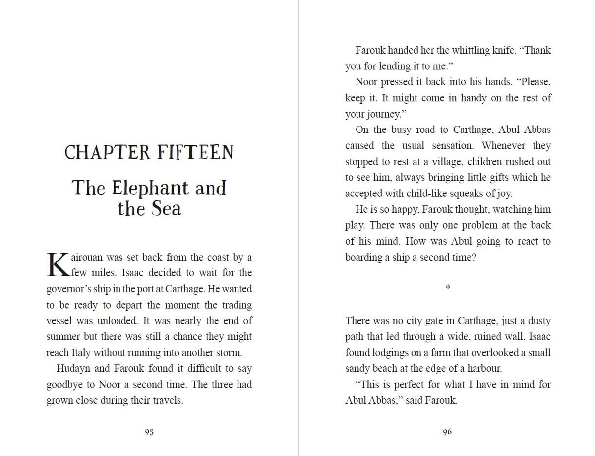 An Elephant for the Emperor by Saviour Pirotta - Children's Action & Adventure Book | Ages 8-12 | Paperback 3