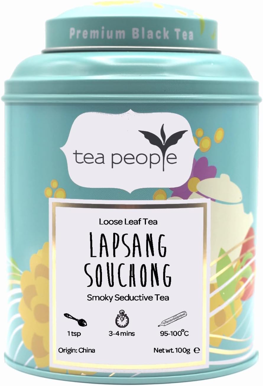 Tea People Lapsang Souchong Loose Tea Caddy 125g 1