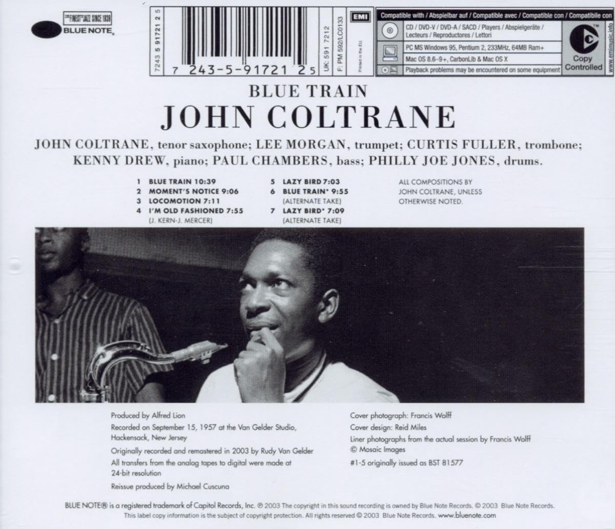 John Coltrane - Blue Train [CD]