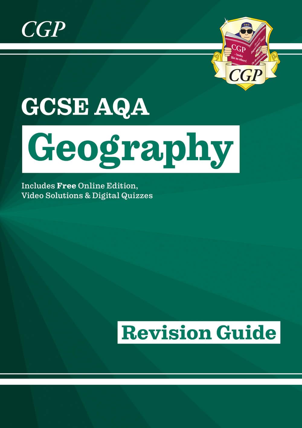CGP GCSE Geography AQA Revision Guide - Catch-up & Exam Prep | Paperback | 144 Pages