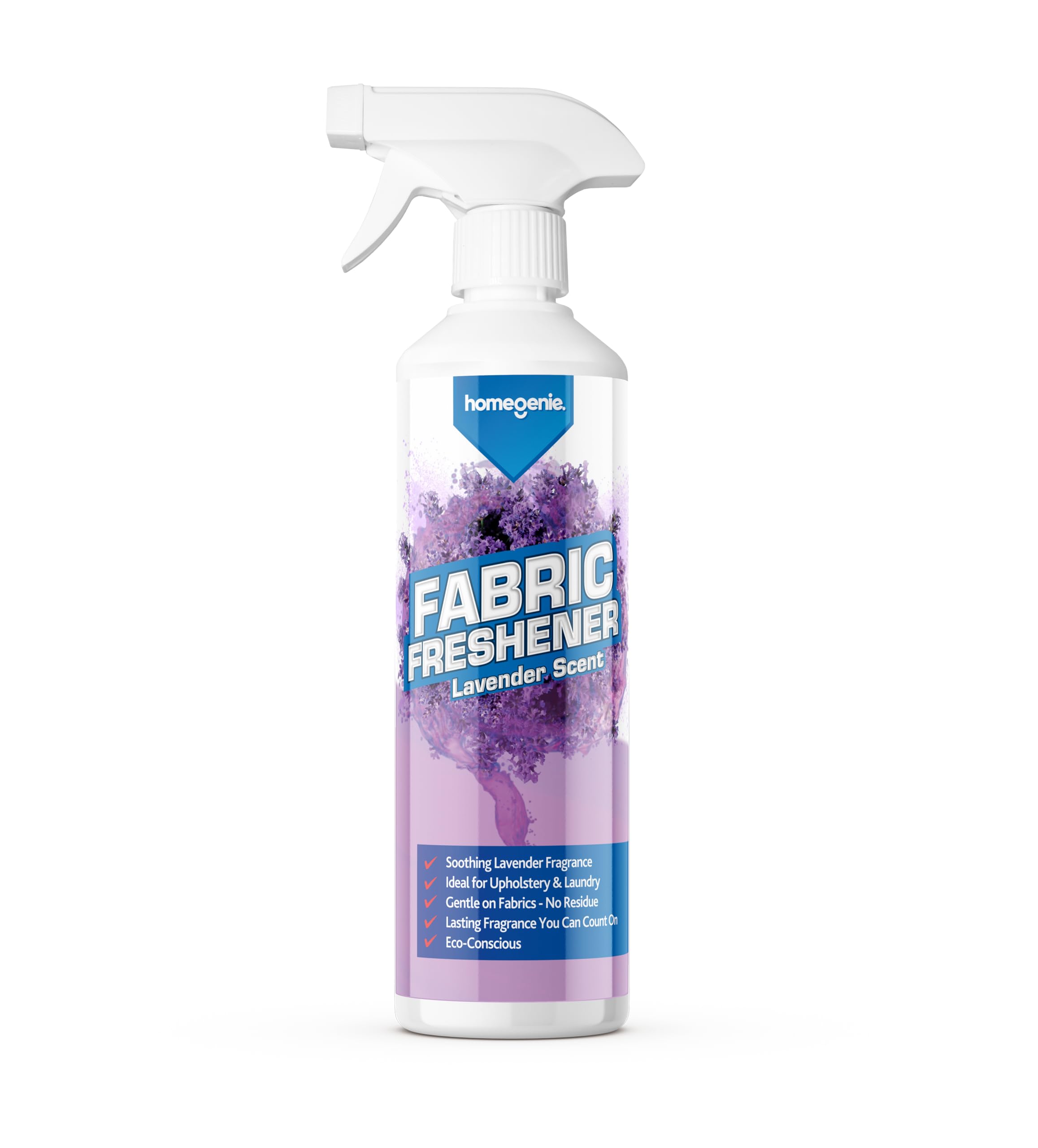 HomeGenie Fabric Freshener Spray - Lavender Scent | 500ml Bottle