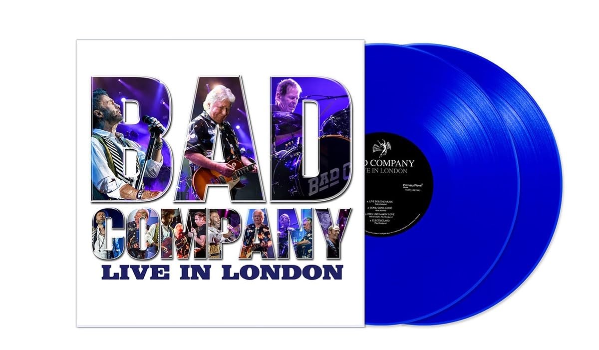 Bad Company - Live in London [2LP Blue Vinyl]