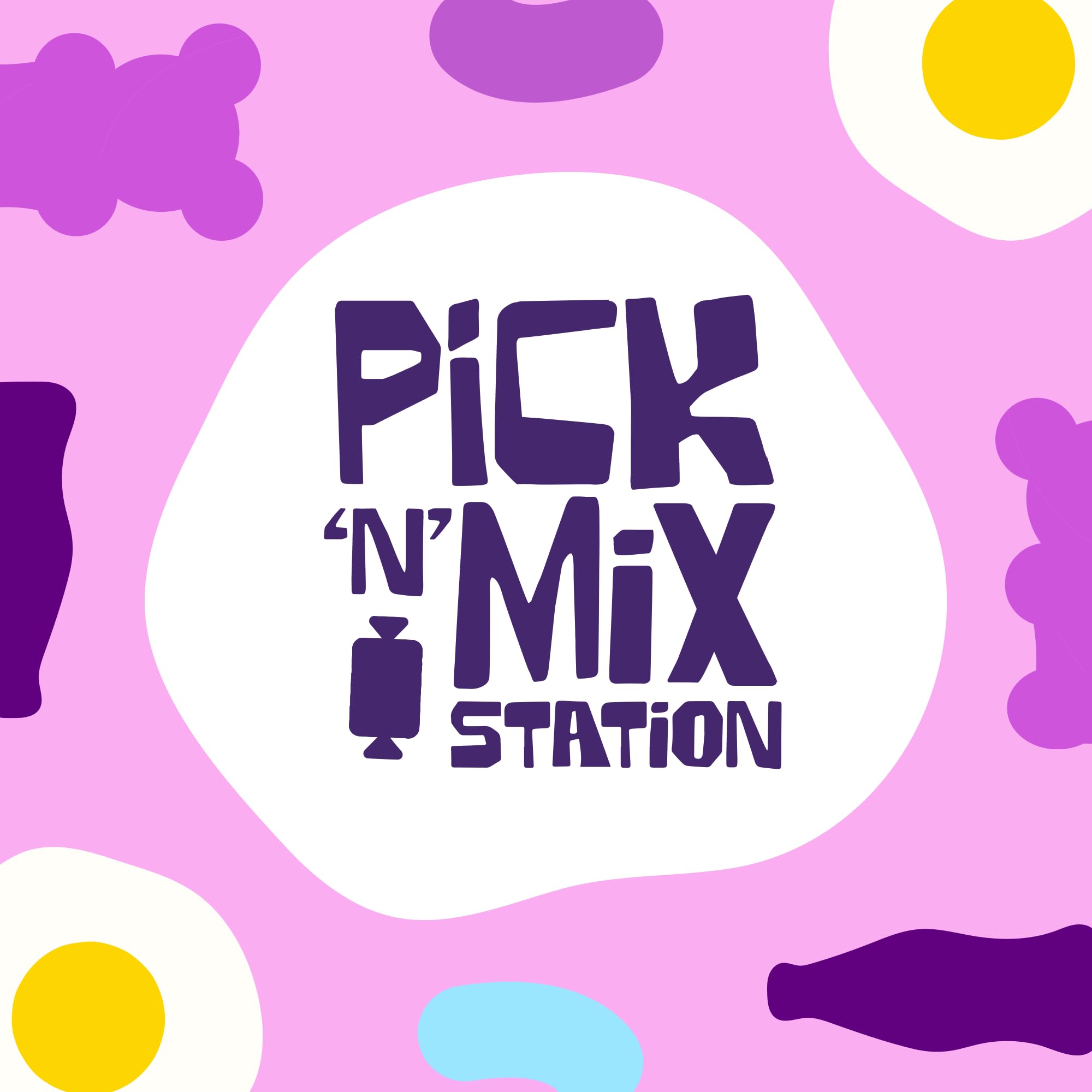 Bonds of London Pick 'n' Mix Station Bottle Mix - Retro Chewy Sweets | 1 kg 7