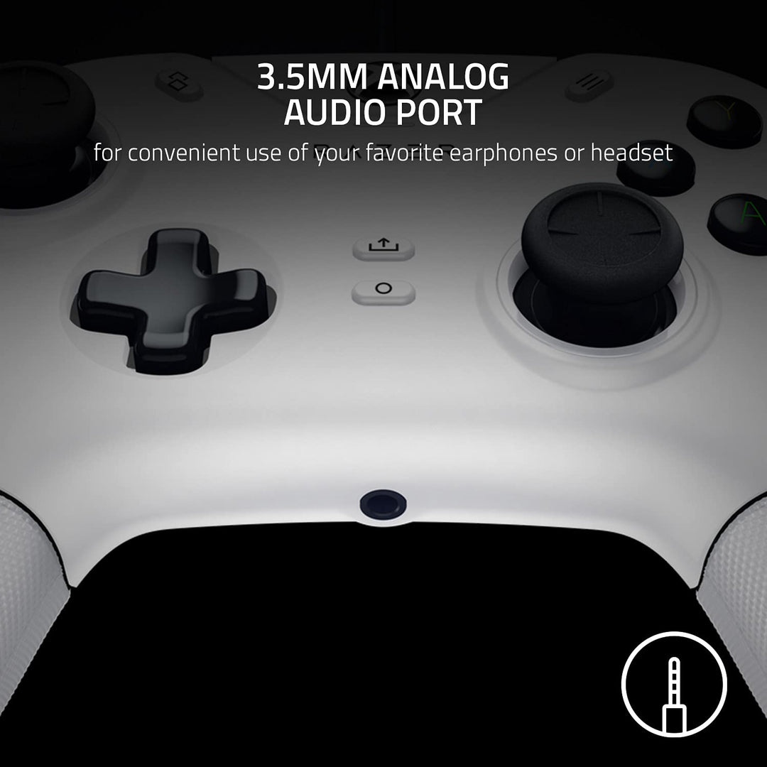 Razer Wolverine V2 - Wired Gaming Controller for Xbox Series X|S, Xbox One & PC - Mercury White
