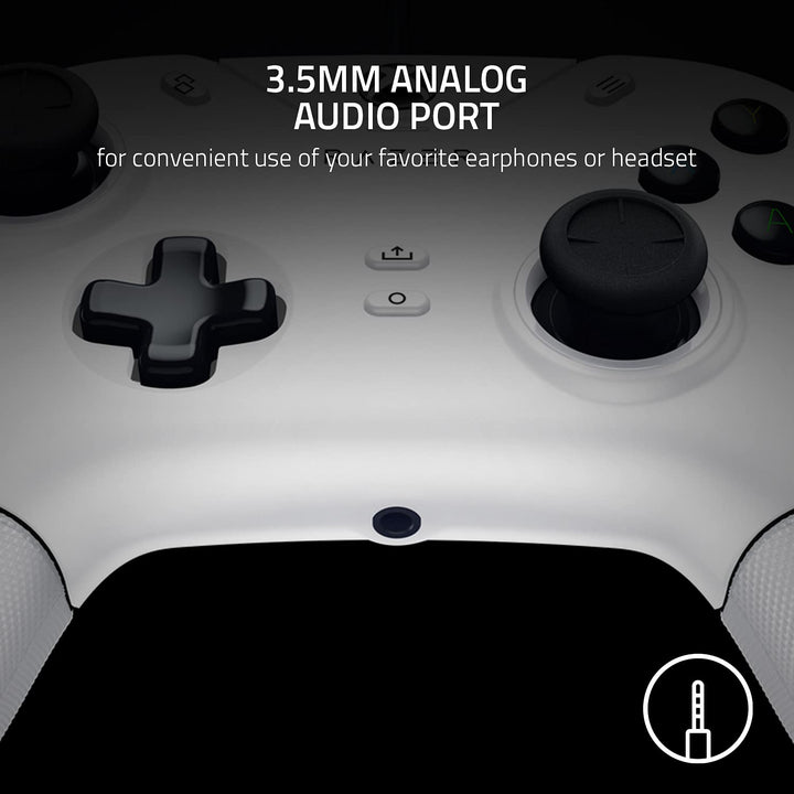 Razer Wolverine V2 - Wired Gaming Controller for Xbox Series X|S, Xbox One & PC - Mercury White