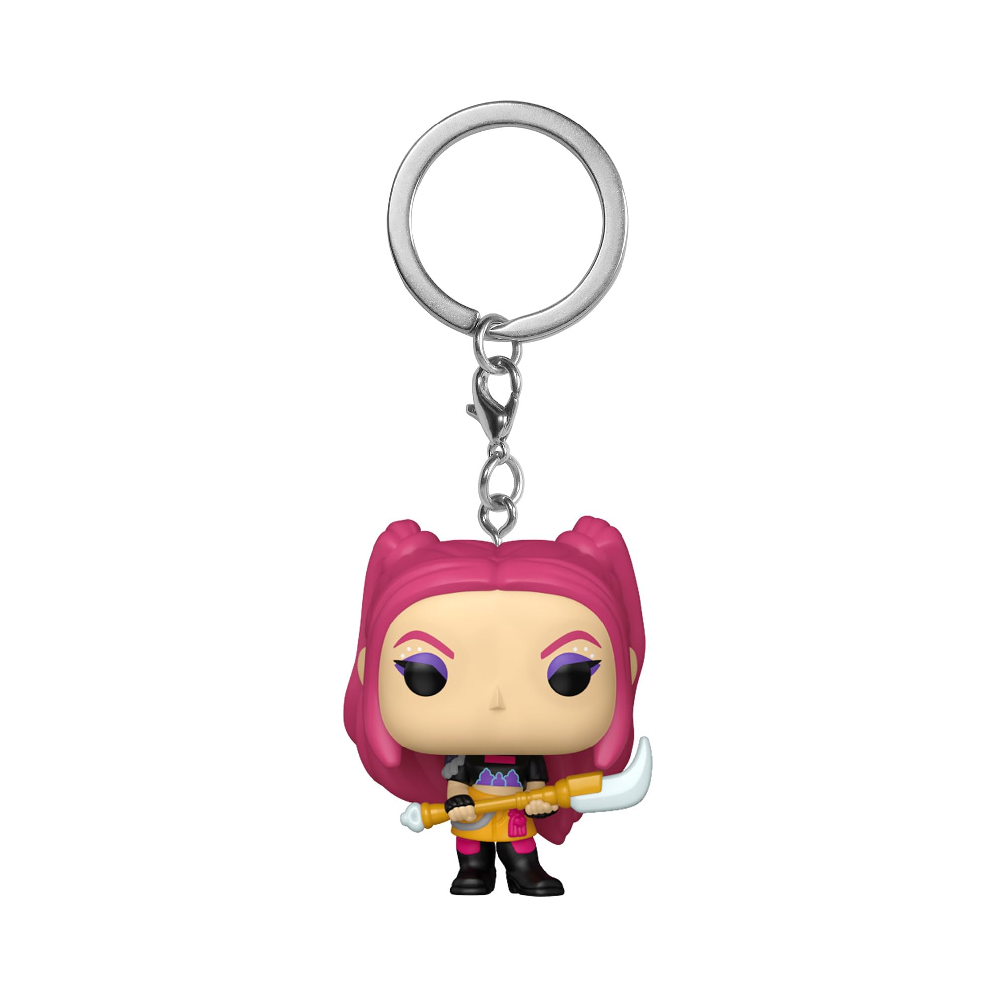 Funko POP! Keychain - KPOP Demon Hunters - Mira Novelty Keyring | Vinyl | 4.63-in
