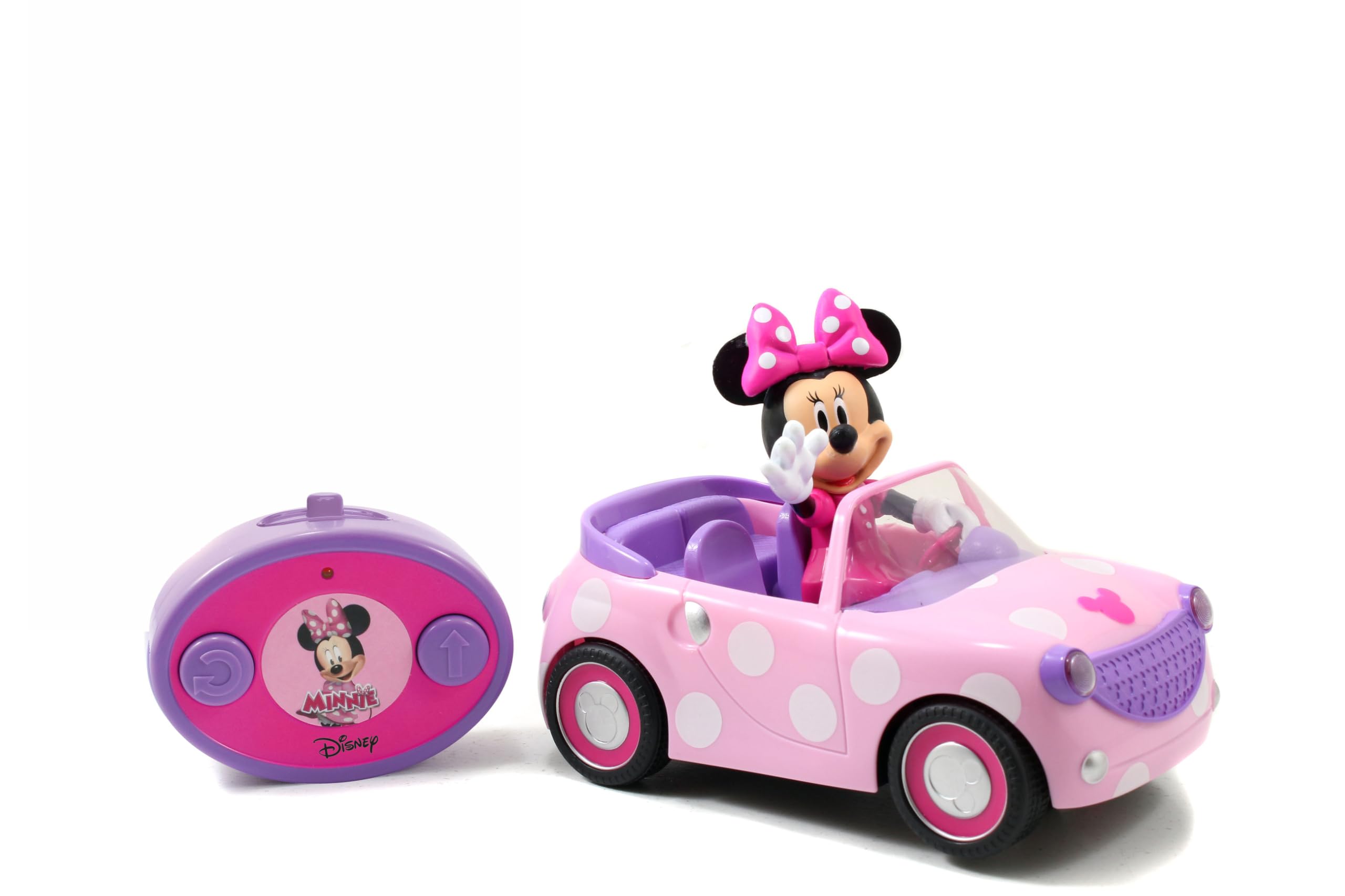 Jada Disney Minnie Roadster Radio-Controlled Car - Pink, Ages 3+ 4