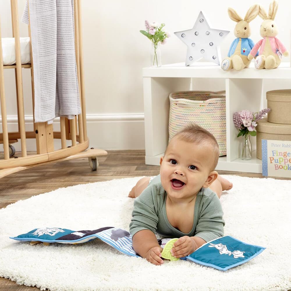 Rainbow Designs Peter Rabbit Unfold & Discover - Interactive Developmental Baby Toy | Fabric 7