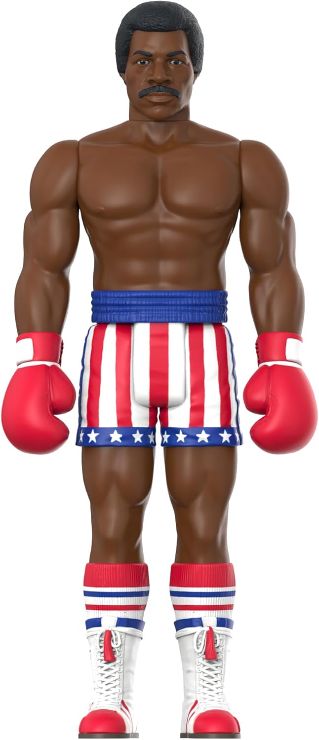 SUPER7 Rocky ReAction Wave 2 - Apollo Creed Action Figure (RE-ROCKW02-ACB-01)