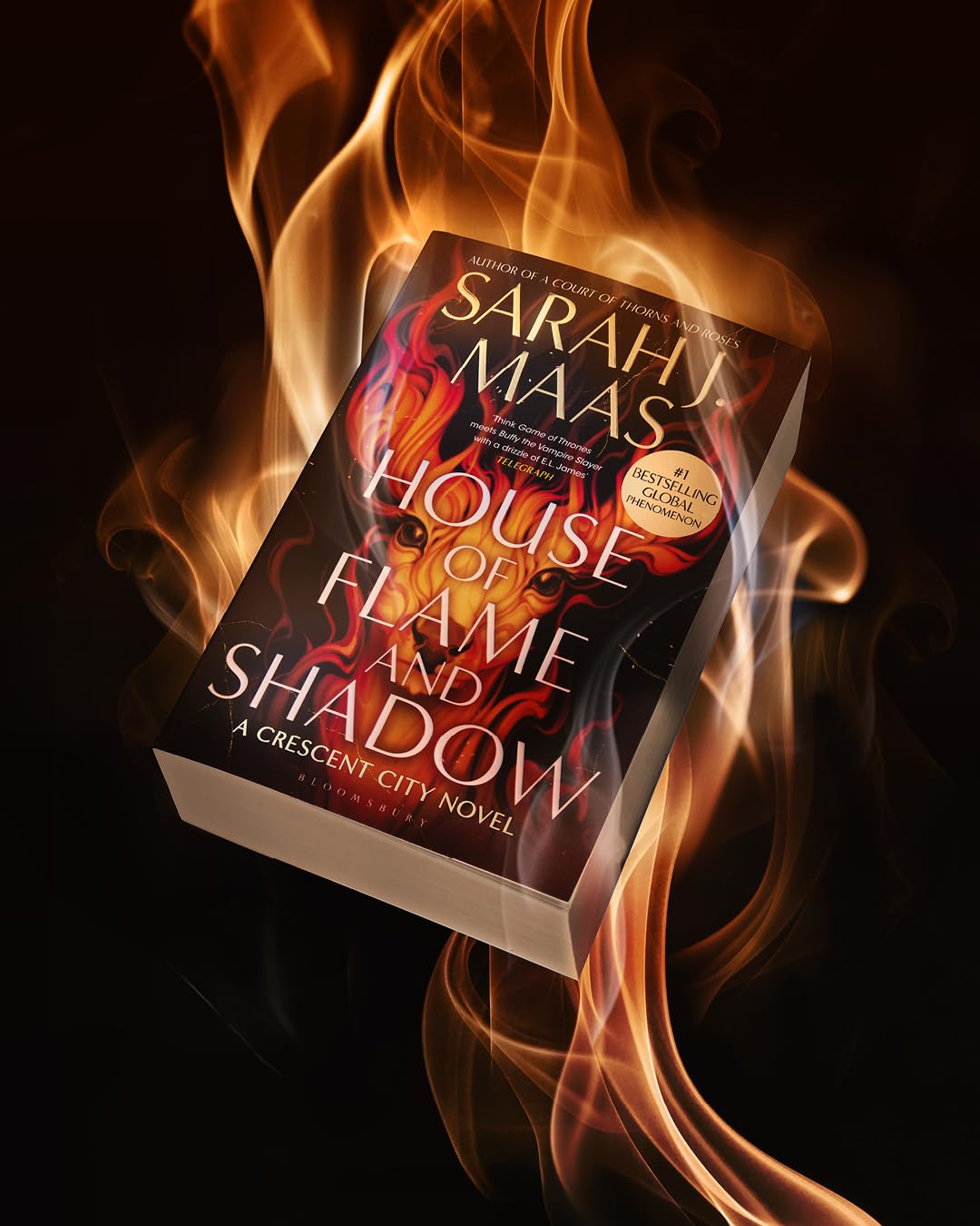 Bloomsbury House of Flame and Shadow - Crescent City Book 3 | Sarah J. Maas | Paperback