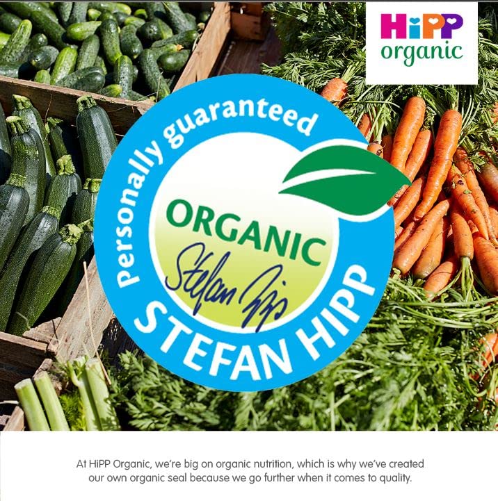 HiPP Organic Vegetables with Rice & Chicken Baby Food Jar 125g - 6+ Months 4