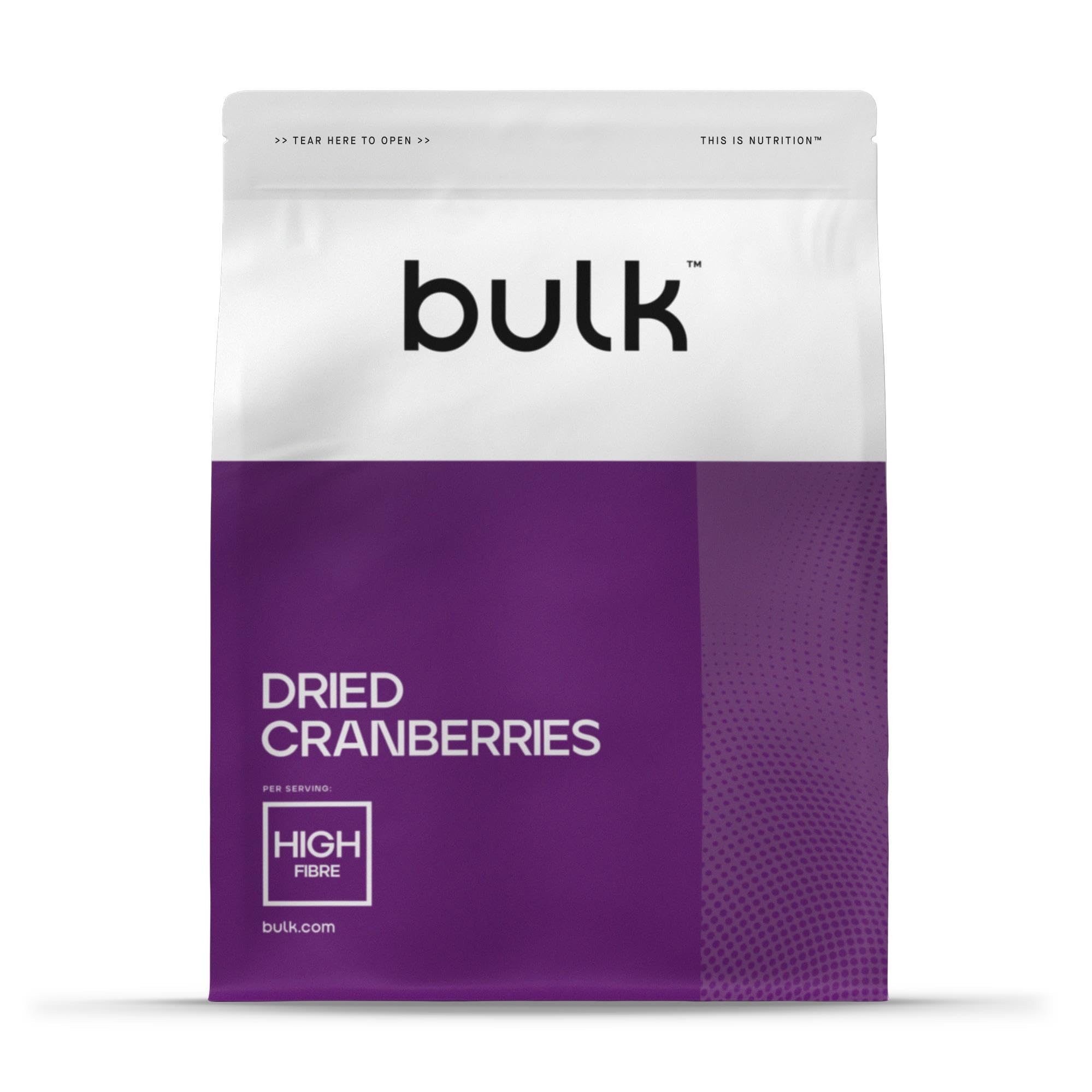 Bulk Dried Cranberries - Vegan & Gluten Free Snack | 500 g