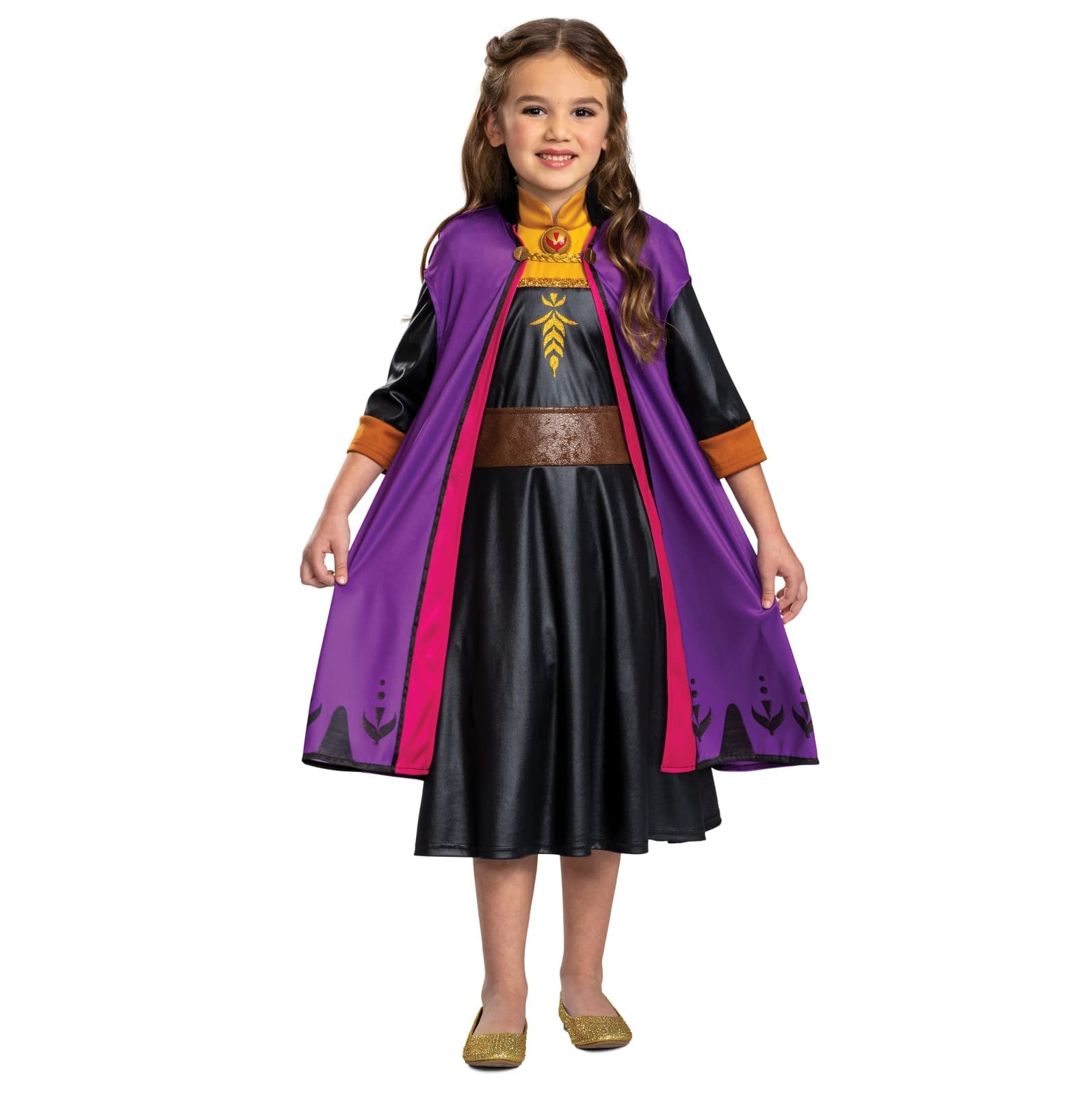 Disguise Anna Costume - Traveling Classic Dress Up for Girls 1