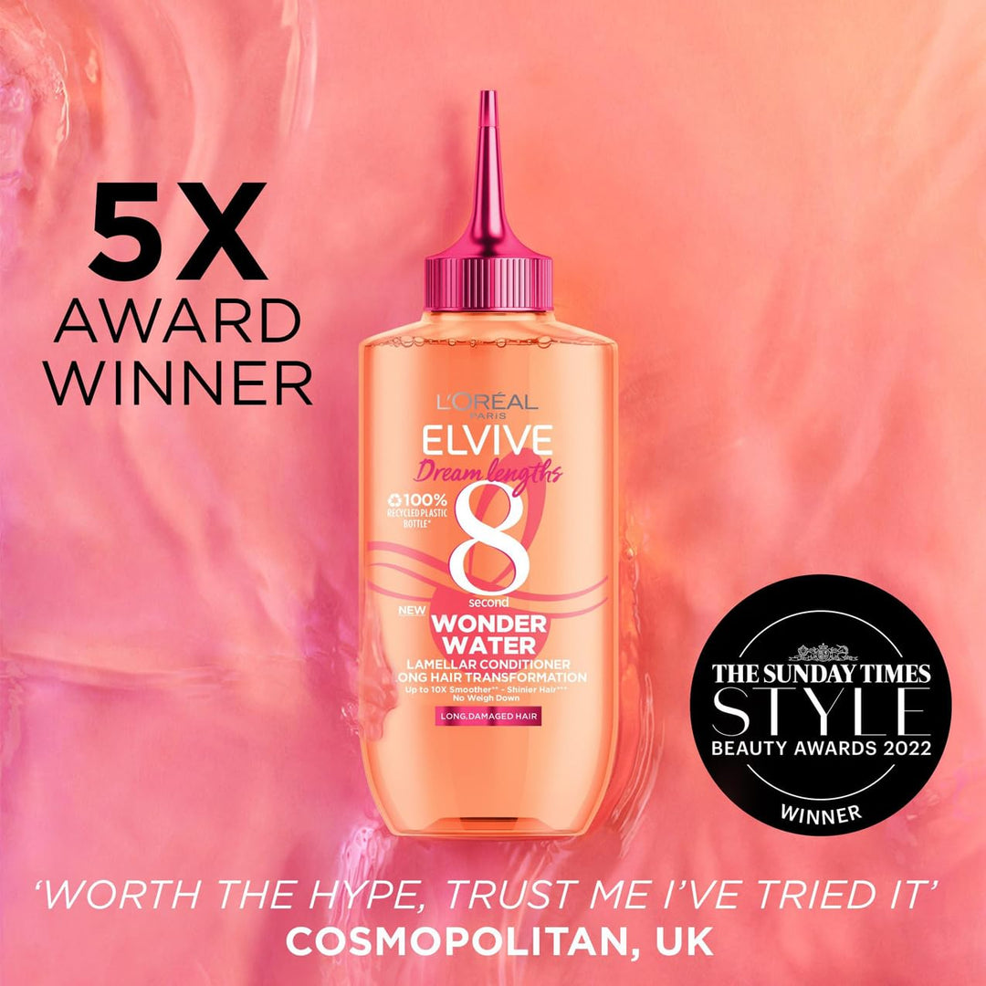 L'Oréal Paris - Elvive Dream Lengths Wonder Water Liquid Hair Conditioner (215g)