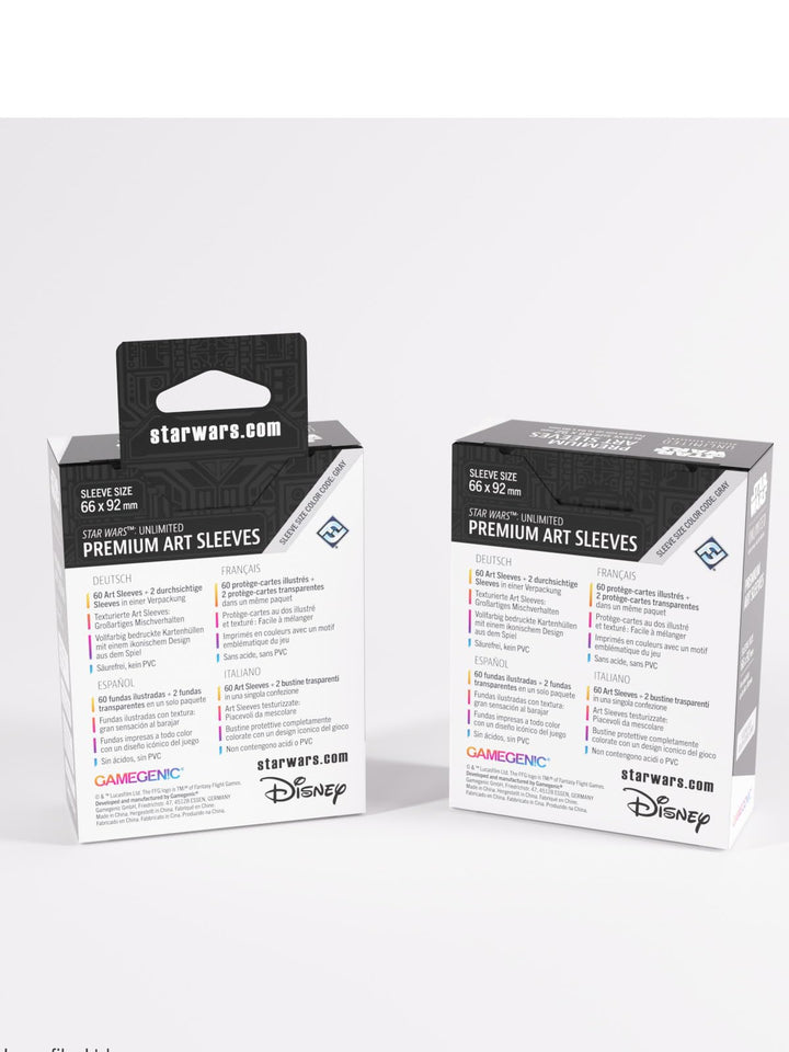 Gamegenic Star Wars: Unlimited Art Sleeves - Blue Card Back Design