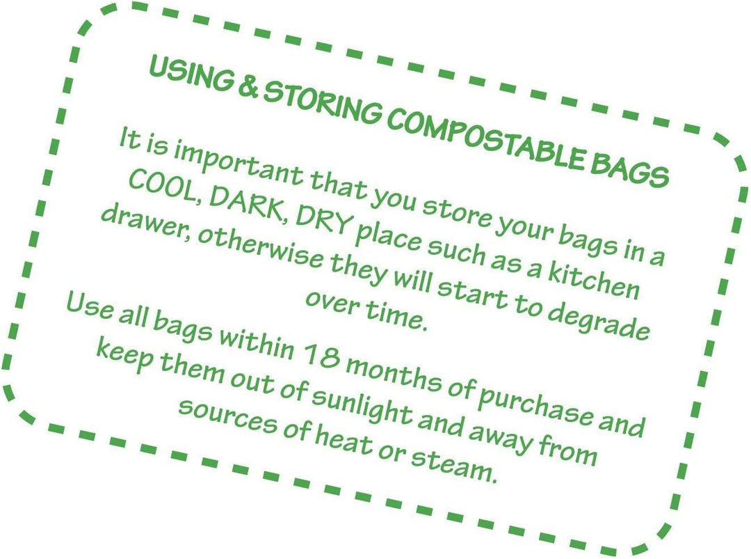 All-Green 10L-2 Compostable Bag for Kitchen Caddy - 10 Litre, 50 Bags (2 Rolls)