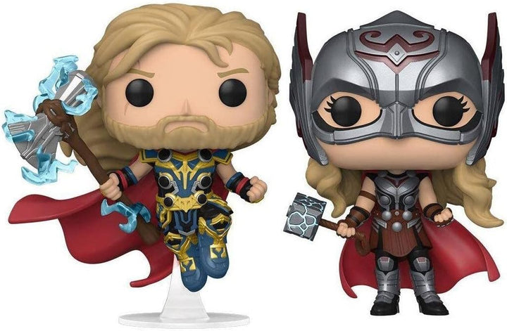 Funko Pop! Marvel Thor: Love & Thunder - Thor & Mighty Thor 2-Pack Vinyl Figure (63176)