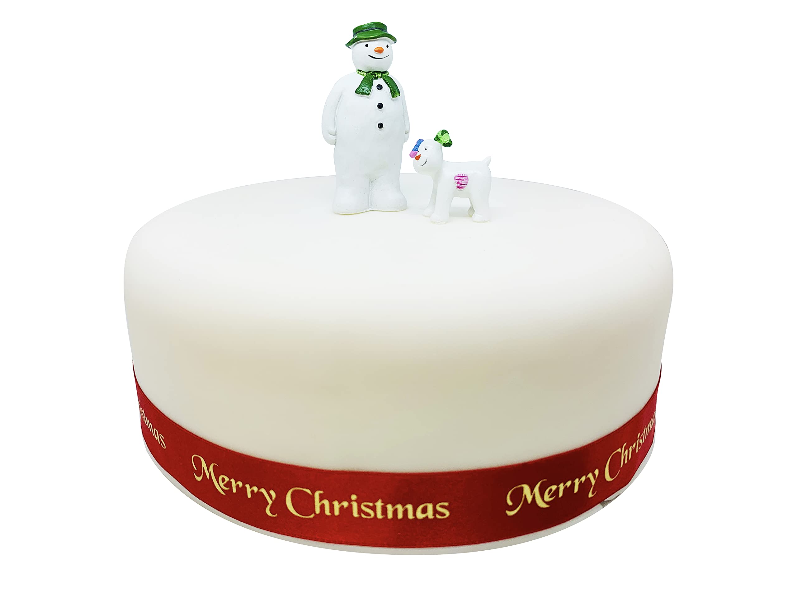 Anniversary House The Snowman™ and The Snowdog Cake Topper 2-Piece Resin Set - BX188 2