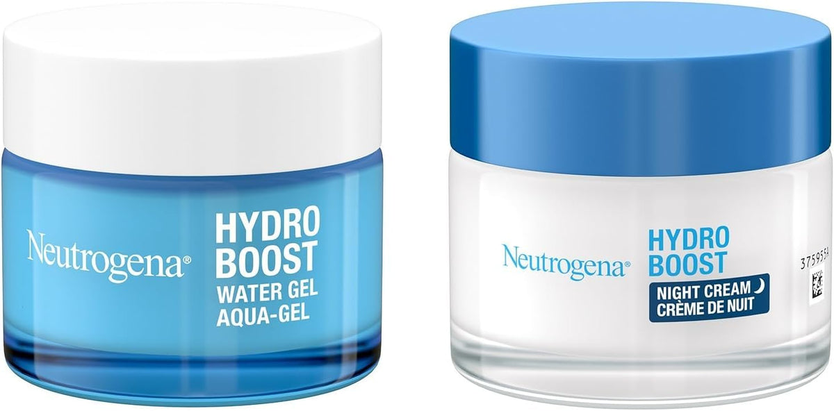 Neutrogena Hydro Boost Day & Night Moisturiser + Sleeping Cream - 2 x 25 ml