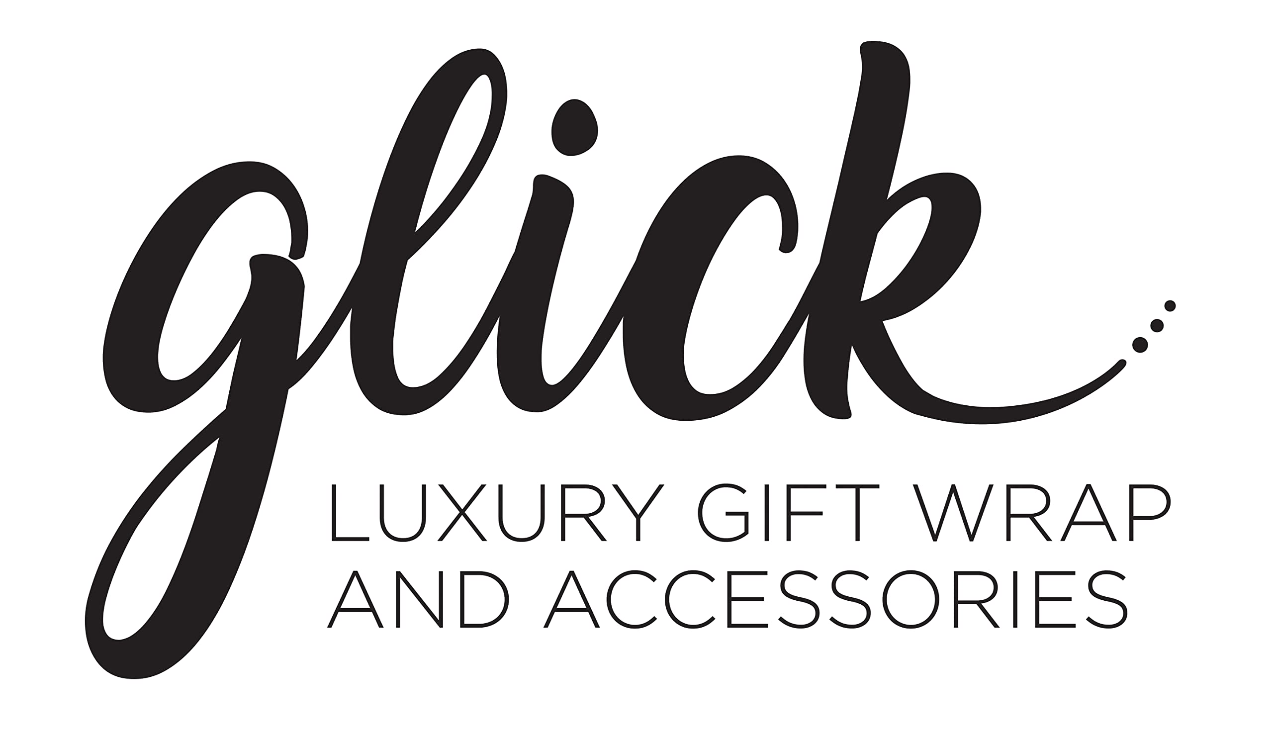 Glick Luxury Medium Gift Bag - Black | 225x200x100mm 7