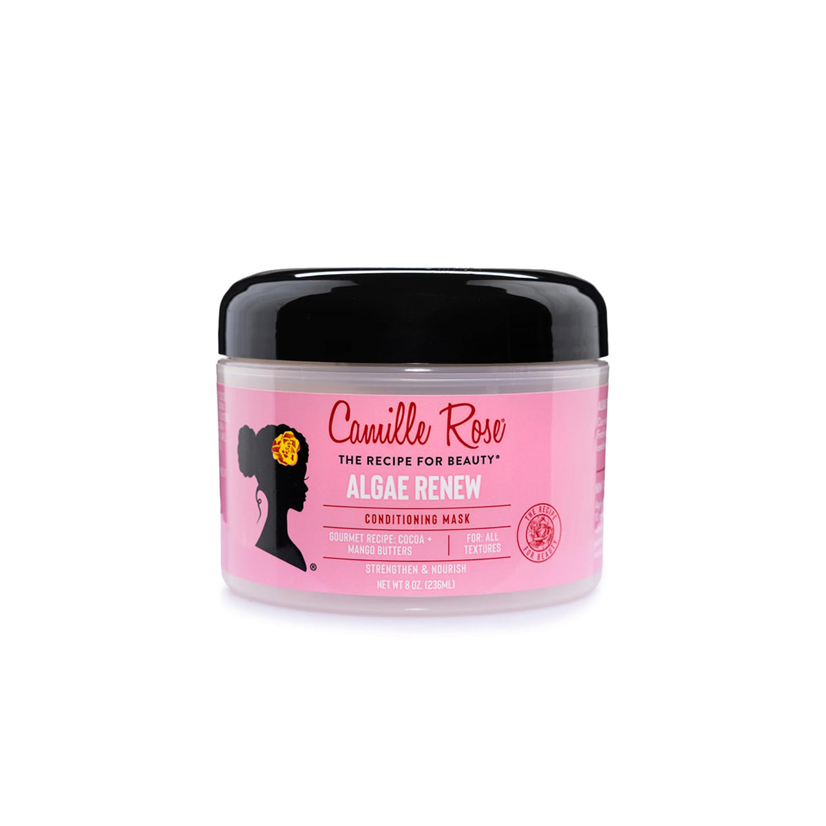 Camille Rose Algae Renew Deep Conditioning Hair Mask - Moisturizing & Strengthening Treatment, 240 ml