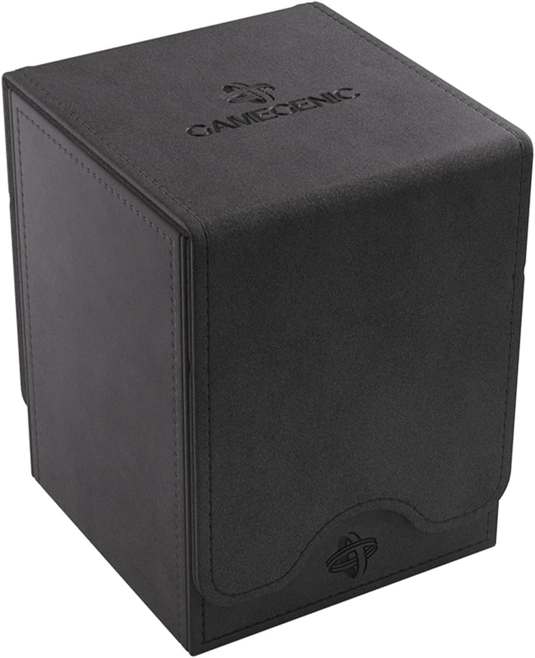 Gamegenic UNIT Squire 100+ XL Card Box - Black | Holds 100 Double-Sleeved Cards 1