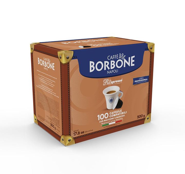 Caffè Borbone Respresso Light Coffee Blend - 100 Capsules, 50% Less Caffeine, Compatible with Nespresso® Machines