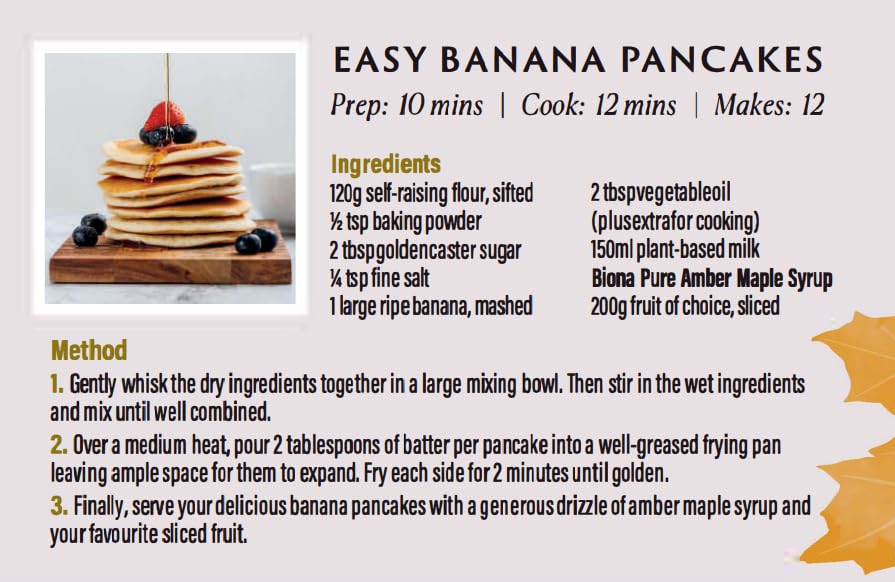 Biona Organic Maple Syrup - Dark Grade A | Pure Canadian | 330ml 2