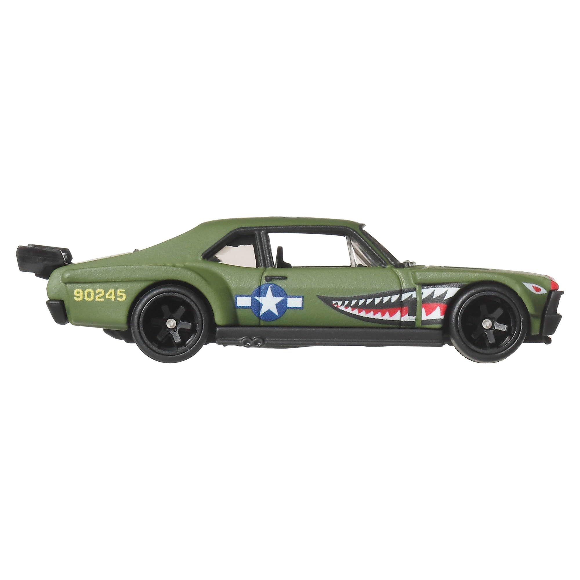 Hot Wheels Custom '70 Chevy Nova - 1:64 Scale Die-Cast Car | Metal/Metal Body & Chassis | Real Riders Tires 3