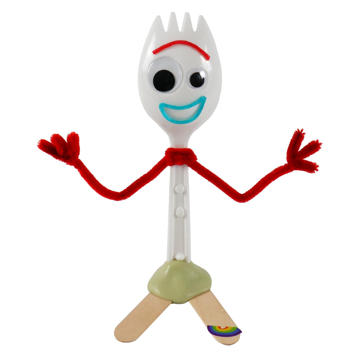 Tara Toys Disney Toy Story 5 Make Your Own Forky Craft Kit - 9 Pieces, Ages 3+