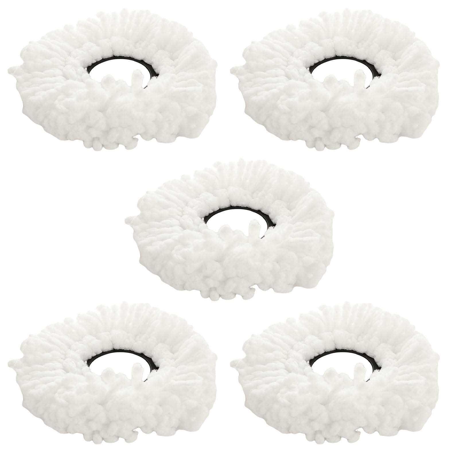 ASelected Microfibre Mop Head Replacement - 5 Pack | 360° Rotating | Absorbent 1