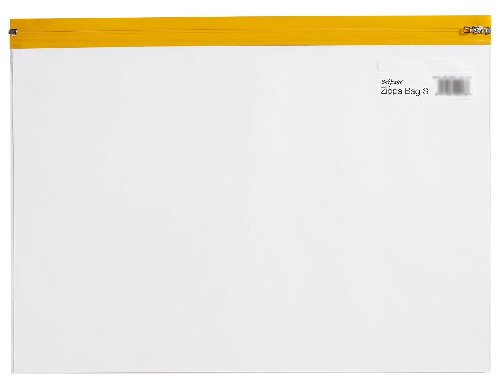 Snopake A5 Zippa-Bag 'S' Classic File Pocket with Write-On Label | Pack of 5 | Polyethylene 8