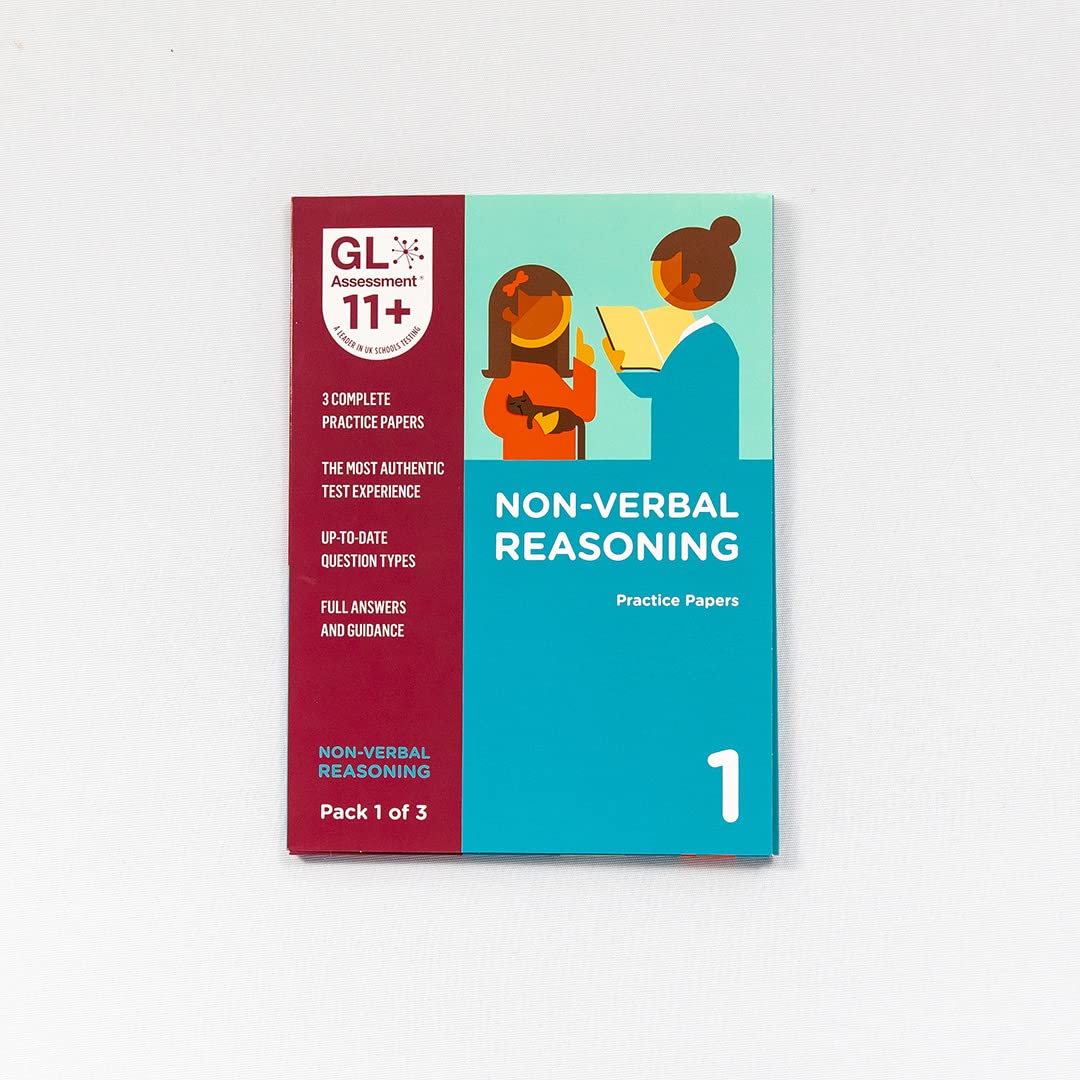 GL Assessment 11+ Practice Papers Non-Verbal Reasoning Pack 1 (Multiple Choice) - Paperback, English 1