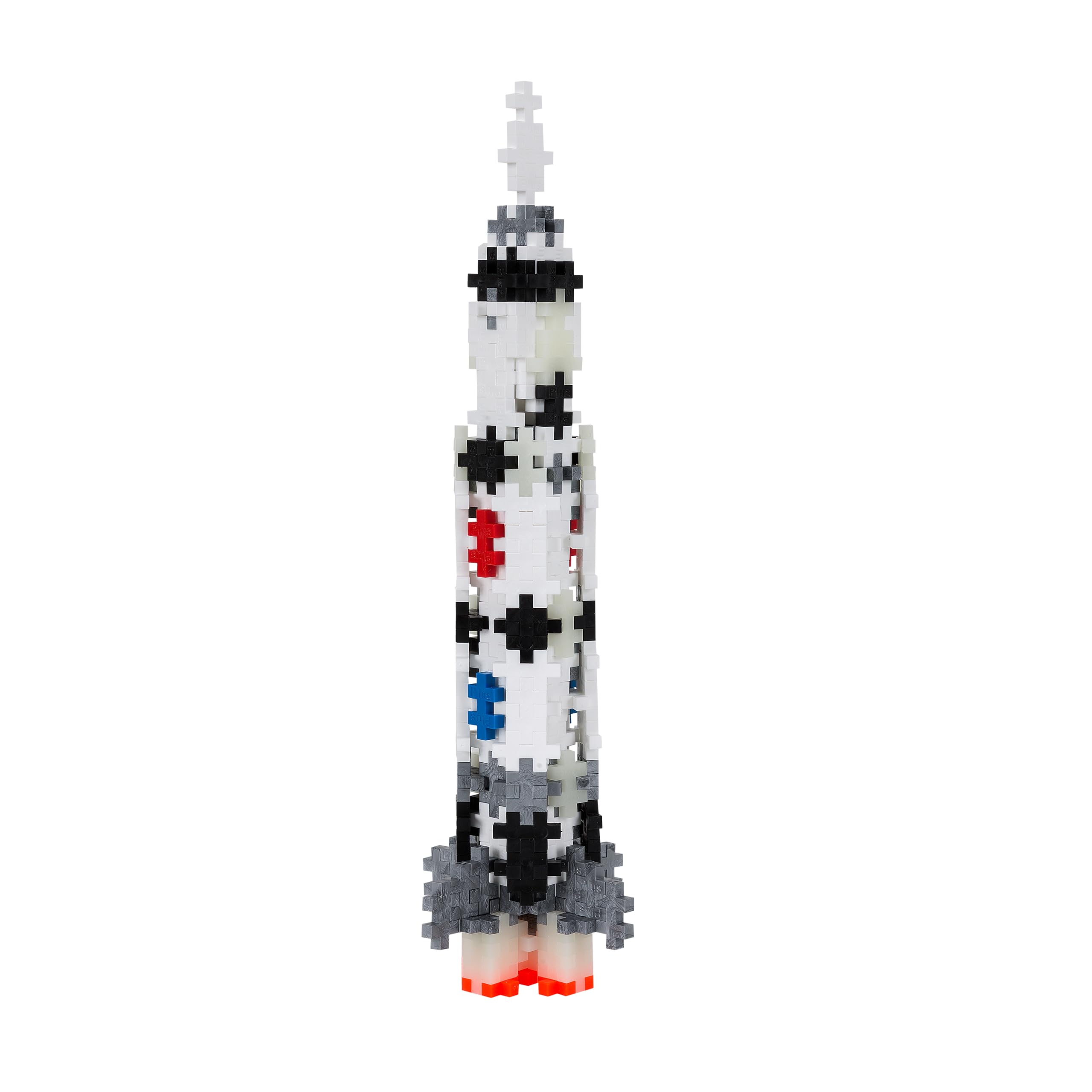 PLUS PLUS Saturn V Rocket Building Set - 240 Pieces | STEM Toy | Ages 5+ 2