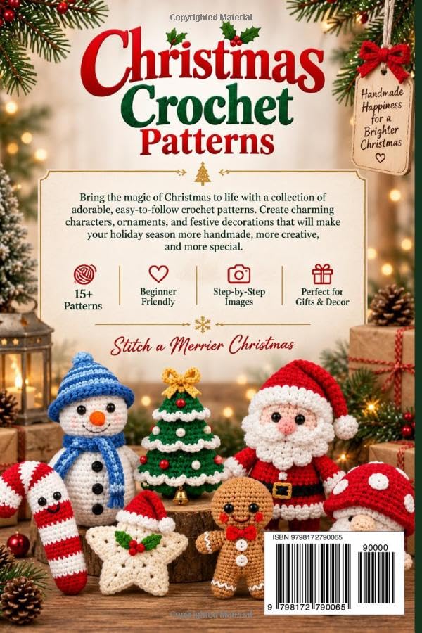 Sunita Devi - Christmas Crochet Patterns - 15+ Festive Projects, Paperback