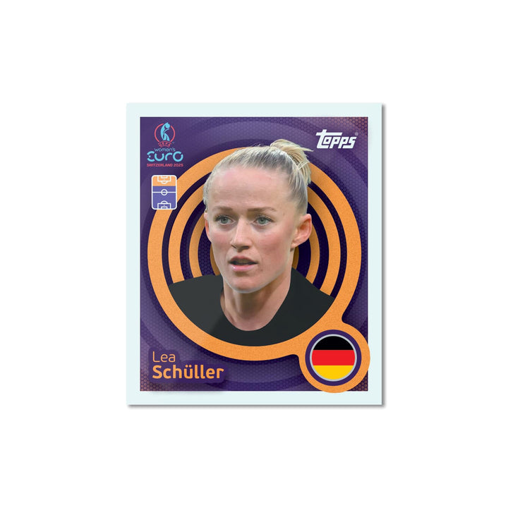 Topps UEFA Women's Euros 2025 Sticker Collection - Multipack (6 Packets)