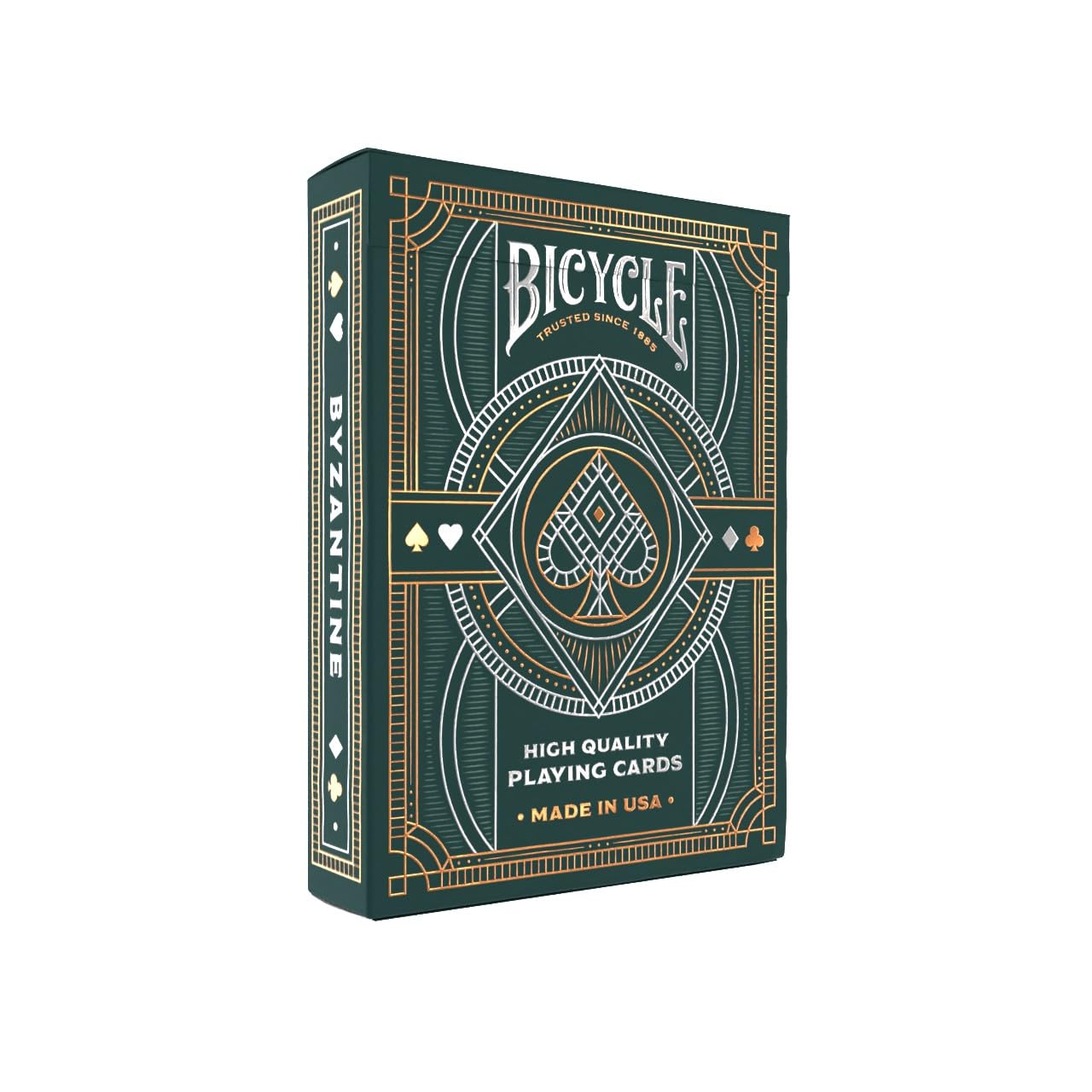Bicycle Byzantine Playing Cards, Poker, Skat, Card Games, White, 6.5 x 9 1